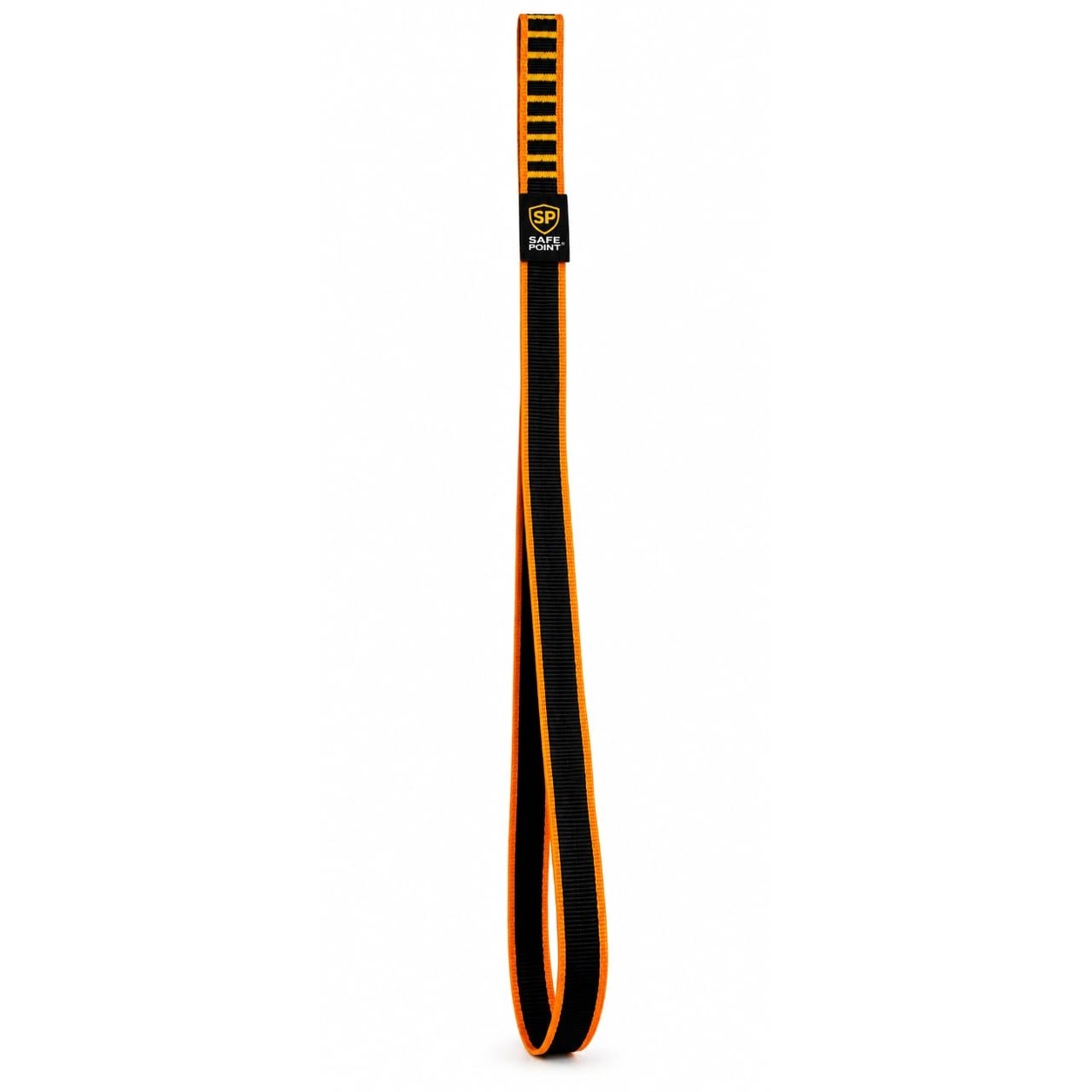 Safe Point adjustable foot loop in orange and black webbing