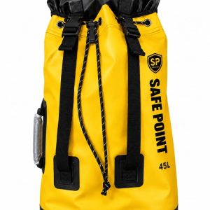 Safe Point 45 litre rope access kit bag in yellow, front view